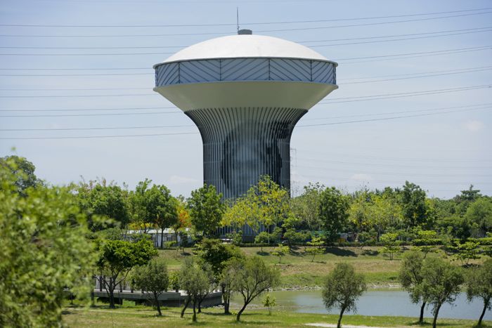 工程案例-26-台南科學園區水塔仿石塗料工程案例-建物景觀美化