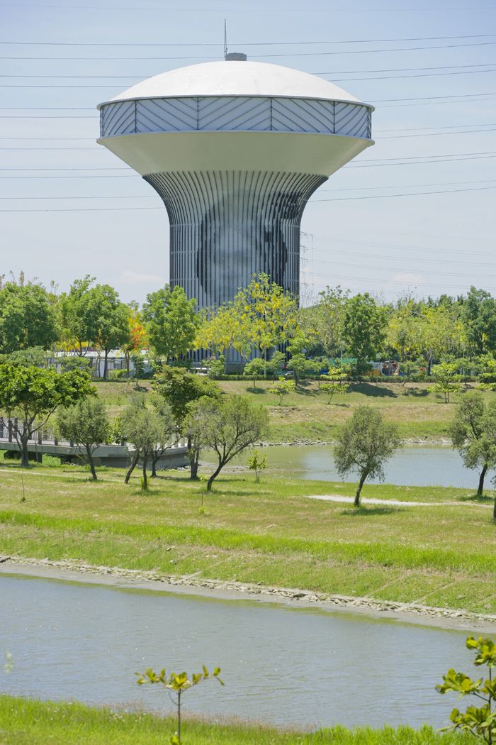 工程案例-26-台南科學園區水塔仿石塗料工程案例-建物景觀美化/凰鼎工程-專業仿石多彩塗料/原料供應