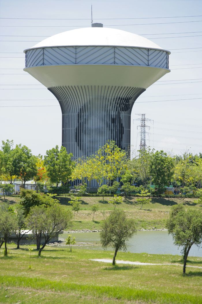 工程案例-26-台南科學園區水塔仿石塗料工程案例-建物景觀美化/凰鼎工程-專業仿石多彩塗料/原料供應